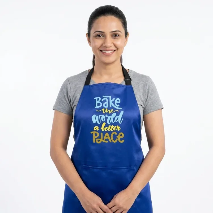 Bake the World a better place Apron